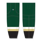 Athletic Knit HS2100-792 Lightweight Pro Hockey Socks - New Texas Dark Green - Front
