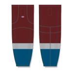 Athletic Knit HS2100-804 Lightweight Pro Hockey Socks - 2011 Colorado Cardinal - Front