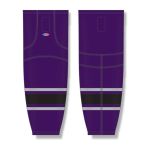 Athletic Knit HS2100-953 Lightweight Pro Hockey Socks - New LA 3rd Purple - Front