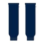 Athletic Knit HS630-004 Knitted Solid Hockey Socks - Navy - Front
