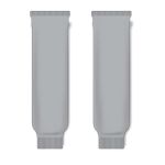 Athletic Knit HS630-012 Knitted Solid Hockey Socks - Grey - Front