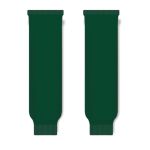 Athletic Knit HS630-029 Knitted Solid Hockey Socks - Dark Green - Front
