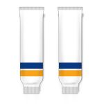 Athletic Knit HS630-449 Knitted Striped Hockey Socks - 2014 St. Louis White - Front