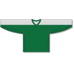 Athletic Knit LB153-210 Box Lacrosse Jersey - Kelly/White - Front