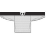 Athletic Knit LB153-222 Box Lacrosse Jersey - White/Black - Front