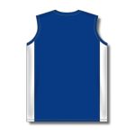 Athletic Knit LF601L-206 Women's Field Lacrosse Jersey - Royal/White - Rear