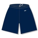 Athletic Knit LS1700-004 Field Lacrosse Shorts - Navy - Front