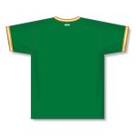 Athletic Knit S1333-334 Soccer Jersey - Kelly/Gold/White - Rear