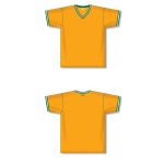 Athletic Knit S1333-429 Soccer Jersey - Gold/Kelly/White - Full