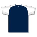 Athletic Knit S1375-216 Soccer Jersey - Navy/White - Rear