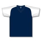 Athletic Knit S1375-216 Soccer Jersey - Navy/White - Front