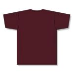 Athletic Knit S1800-009 Soccer Jersey - Maroon - Rear