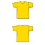 Athletic Knit S1800-055 Soccer Jersey - Maize - Full