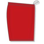 Athletic Knit SS1300-005 Soccer Shorts - Red - Right