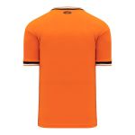 Athletic Knit V1333-330 Volleyball Jersey - Orange/Black/White - Rear