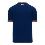 Athletic Knit V1333-465 Volleyball Jersey - Navy/Orange/White - Rear