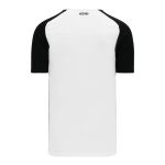 Athletic Knit V1375-222 Volleyball Jersey - White/Black - Rear