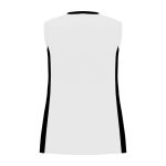 Athletic Knit V601L-222 Women's Volleyball Jersey - White/Black - Rear
