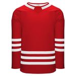 Athletic Knit H8000-208 Select Hockey Jersey - Red/White - Primary