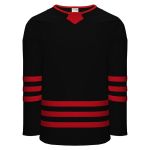 Athletic Knit H8000-249 Select Hockey Jersey - Black/Red - Primary