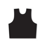 Athletic Knit SV100-001 Scrimmage Vest - Black - Rear
