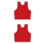Athletic Knit SV100-005 Scrimmage Vest - Red - Full