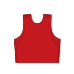 Athletic Knit SV100-005 Scrimmage Vest - Red - Front