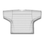 Athletic Knit TF151-000 Touch Football Jersey - White - Rear