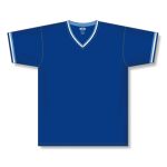 Athletic Knit V1333-445 Volleyball Jersey - Royal/Sky/White - Front