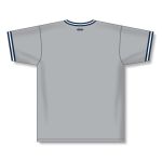 Athletic Knit V1333-548 Volleyball Jersey - Grey/Navy/White - Rear