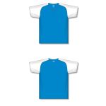 Athletic Knit V1375-289 Volleyball Jersey - Pro Blue/White - Full