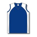 Athletic Knit V601L-206 Women's Volleyball Jersey - Royal/White - Front