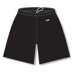 Athletic Knit VS1700-001 Volleyball Shorts - Black - Front