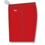 Athletic Knit VS1700-005 Volleyball Shorts - Red - Left