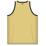 Athletic Knit B1325-282 League Basketball Jersey - Vegas/Black - Rear