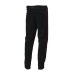 Athletic Knit BA1391-249 Pro Baseball Pants - Black/Red - Rear