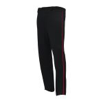 Athletic Knit BA1391-249 Pro Baseball Pants - Black/Red - Primary