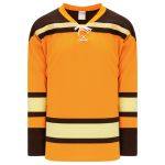 Athletic Knit H550B-BOS368B Pro Hockey Jersey - 2010 Boston Winter Classic Gold - Primary