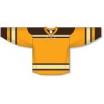 Athletic Knit H550B-BOS368B Pro Hockey Jersey - 2010 Boston Winter Classic Gold - Front