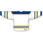 Athletic Knit H550B-BUF201B Pro Hockey Jersey - Buffalo White - Rear