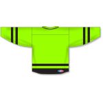 Athletic Knit H550B-DAL656B Pro Hockey Jersey - 2021 Dallas Neon Green - Rear