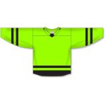 Athletic Knit H550B-DAL656B Pro Hockey Jersey - 2021 Dallas Neon Green - Front