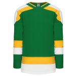 Athletic Knit H550B-MIN863B Pro Hockey Jersey - 2022 Minnesota Reverse Retro Kelly - Primary
