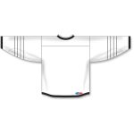 Athletic Knit H550B-NYI618B Pro Hockey Jersey - 2015 New York Alt White - Rear