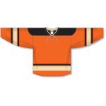 Athletic Knit H550B-PHI632B Pro Hockey Jersey - 2012 Philadelphia Winter Classic Orange - Front