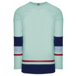 Athletic Knit H550B-SEA733B Pro Hockey Jersey - 2021 Seattle Ice Blue - Primary
