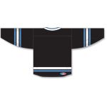 Athletic Knit H550B-UTA780B Pro Hockey Jersey - 2024 Utah Black - Rear