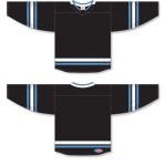 Athletic Knit H550B-UTA780B Pro Hockey Jersey - 2024 Utah Black - Full