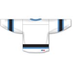 Athletic Knit H550B-UTA781B Pro Hockey Jersey - 2024 Utah White - Rear