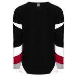 Athletic Knit H550C-BUF702C Pro Hockey Jersey - 2022 Buffalo Alt Black - Primary